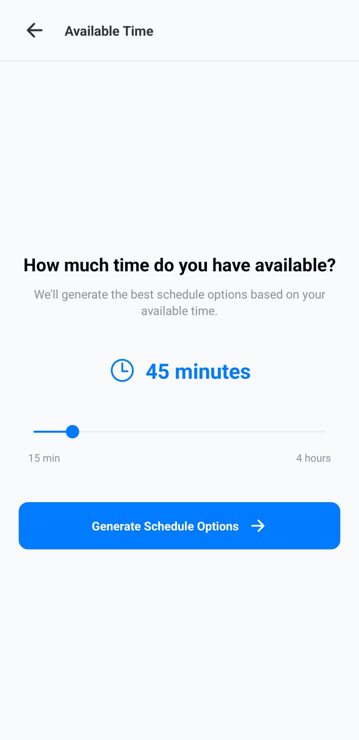 FreeTime Selection
